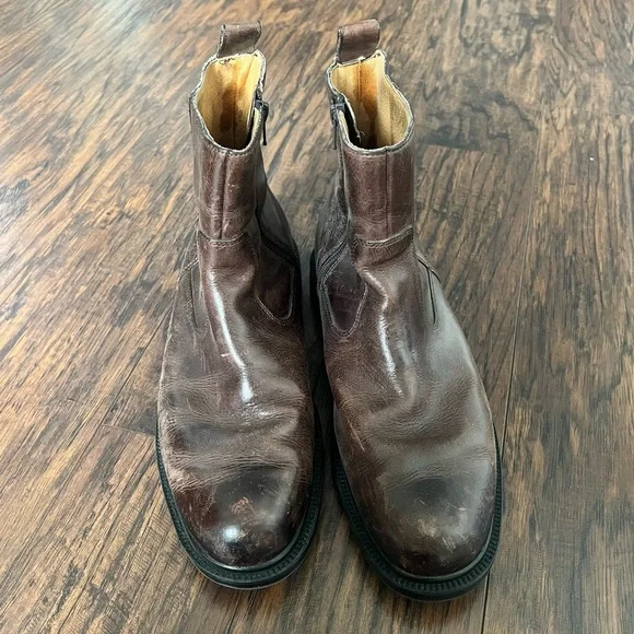 Rockport Men's Brown Leather Boots - Picture 3 of 12